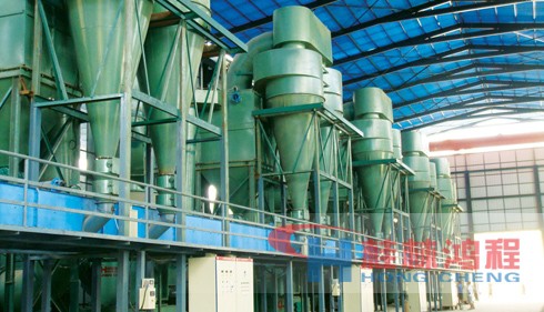 大理石磨粉機，頁巖磨粉機，鉀長石磨粉機，石膏磨粉機,磨粉機，石灰石干法脫硫，石灰石干法脫硫原理,HC1700縱擺式磨粉機