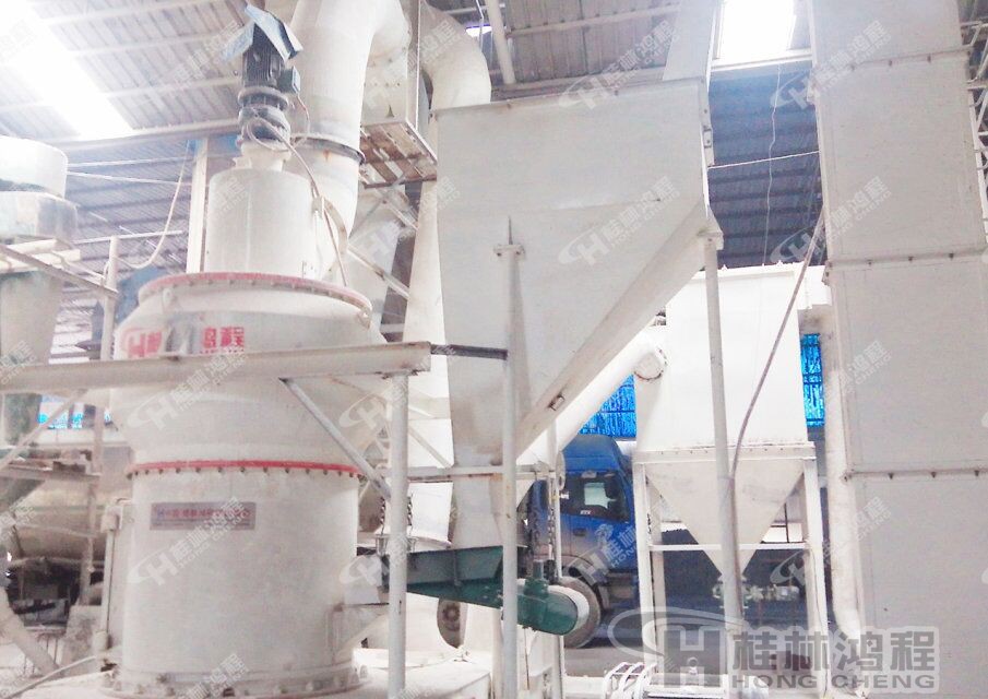 80-800目貝殼磨粉機(jī)，貝殼雷蒙磨粉機(jī)，經(jīng)濟(jì)型貝殼磨粉機(jī)-桂林鴻程HC系列縱擺式磨粉機(jī)