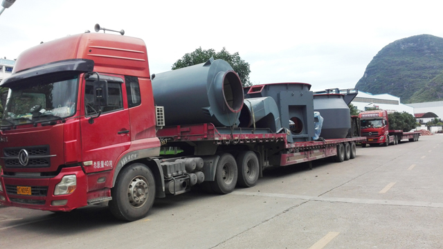 桂林鴻程立磨完成HLM1700又一條生產(chǎn)線，并交付客戶
　　